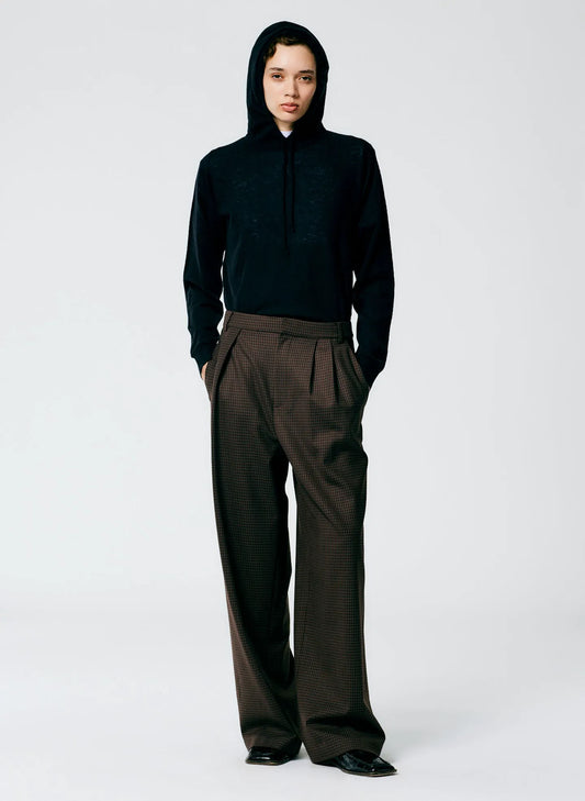Jett Suiting Asymmetrical Pleat Stella Pant