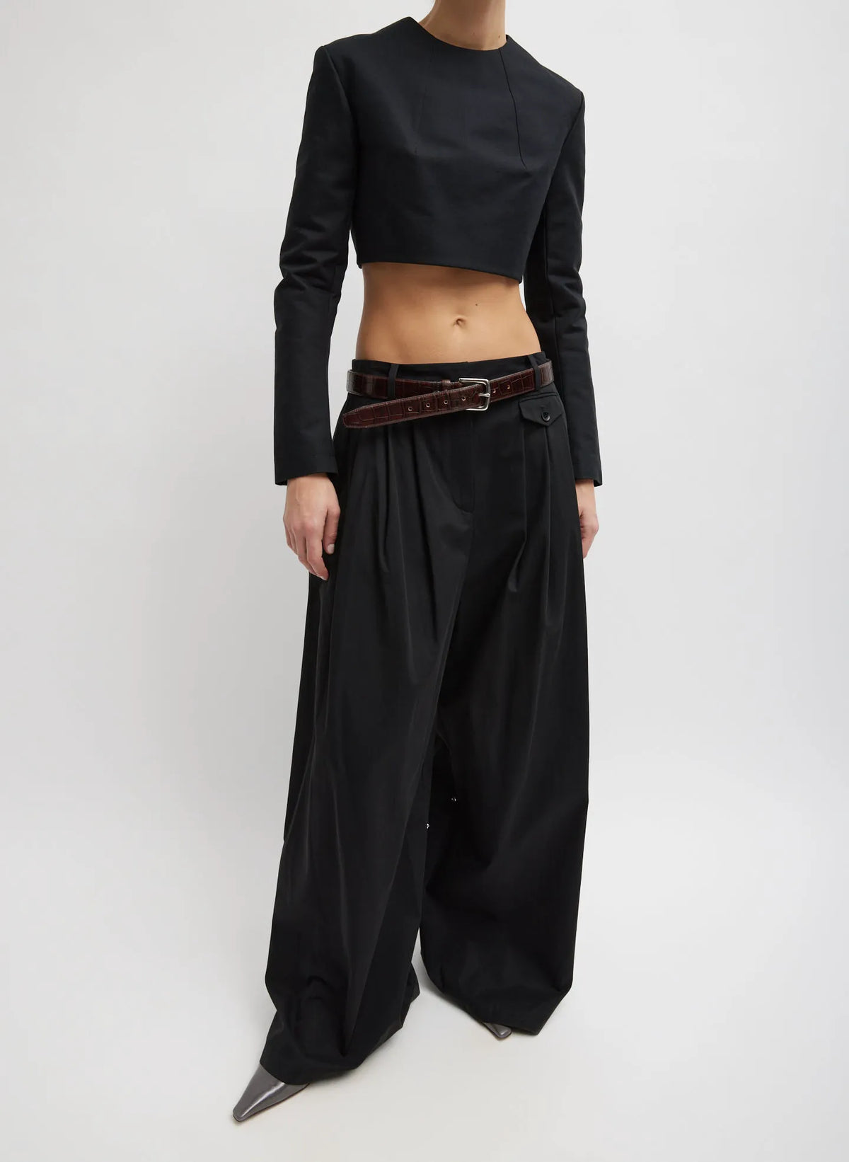 Bio Twill Triple Pleat Pant