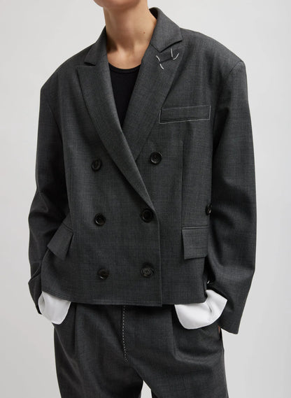Ellis Suiting Chopped Blazer
