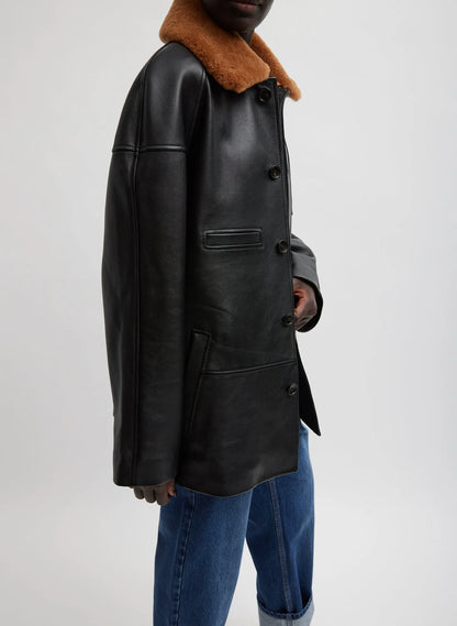 Leather Carcoat
