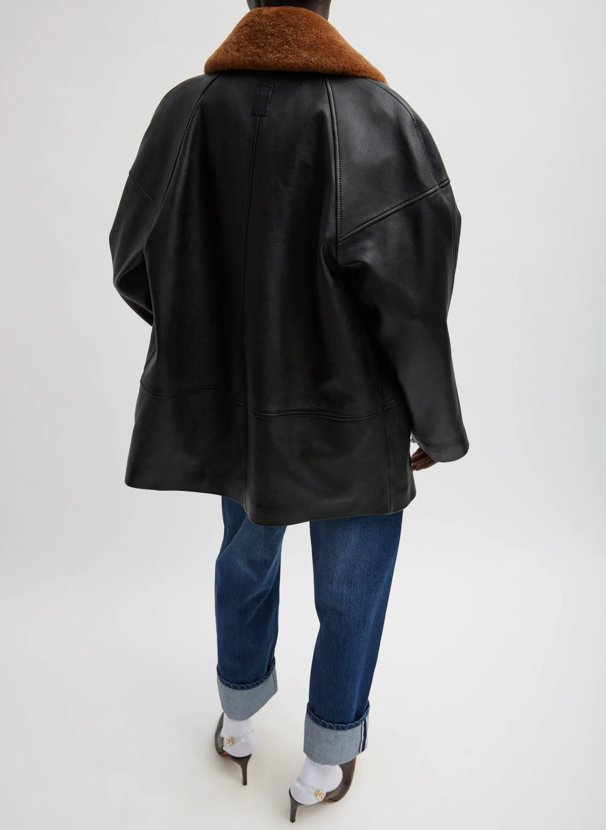 Leather Carcoat
