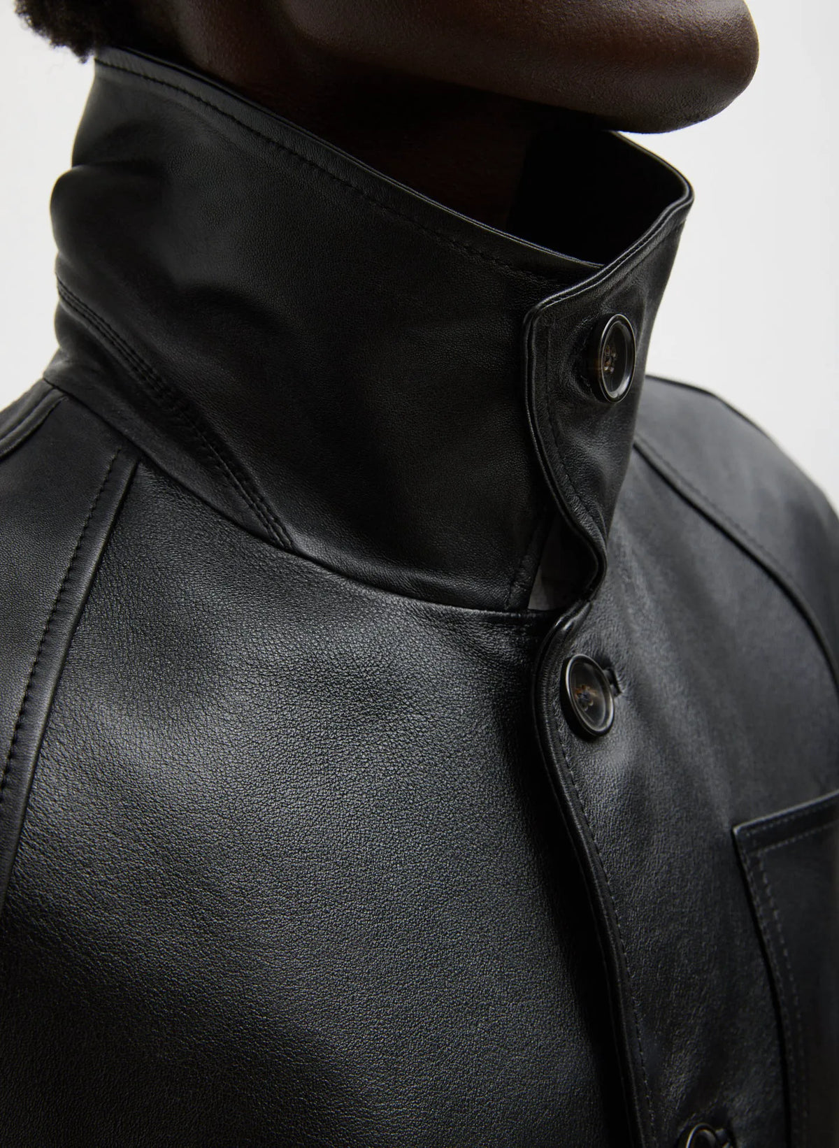Leather Carcoat