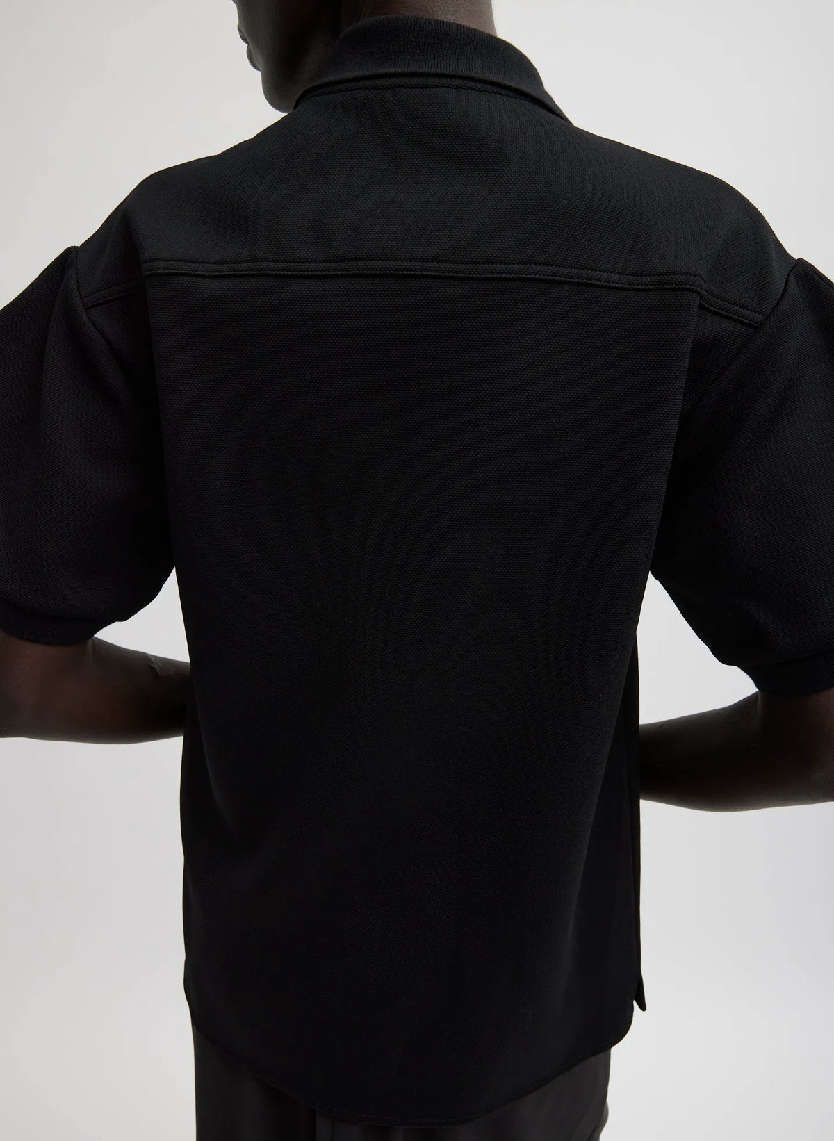 Luxe Pique Polo Shirt