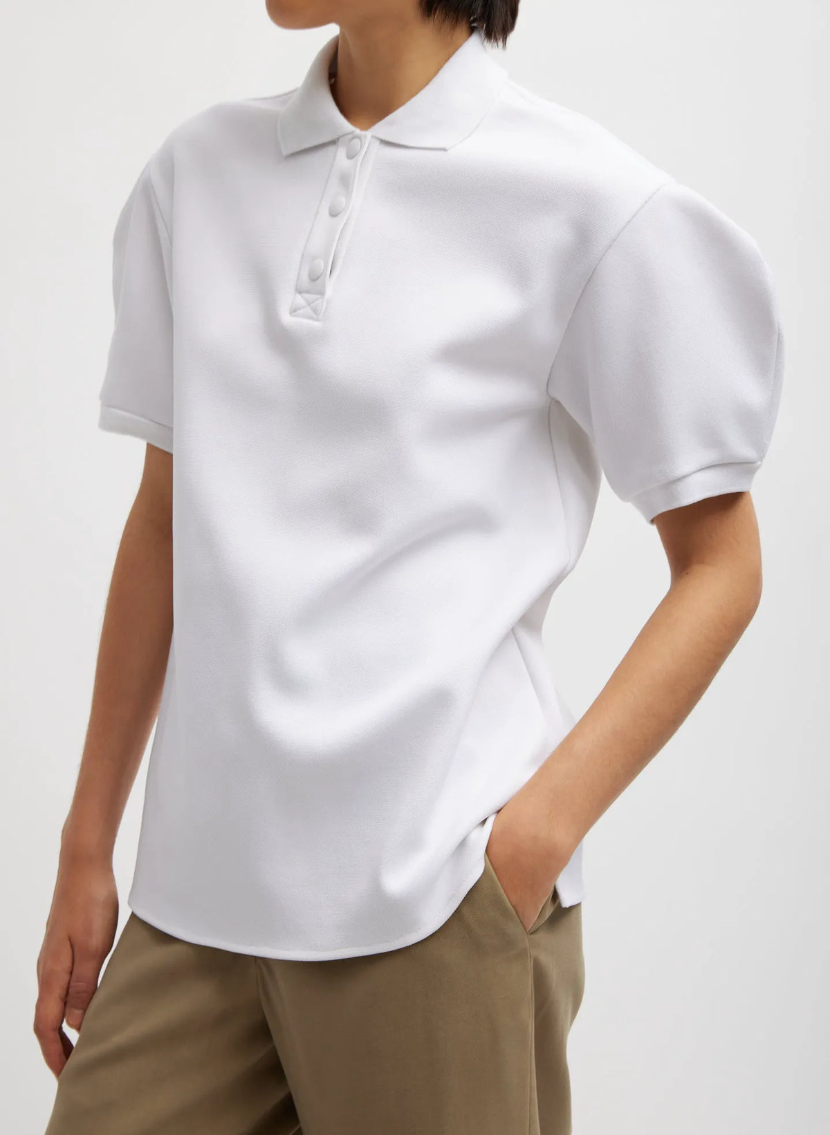 Luxe Pique Polo Shirt