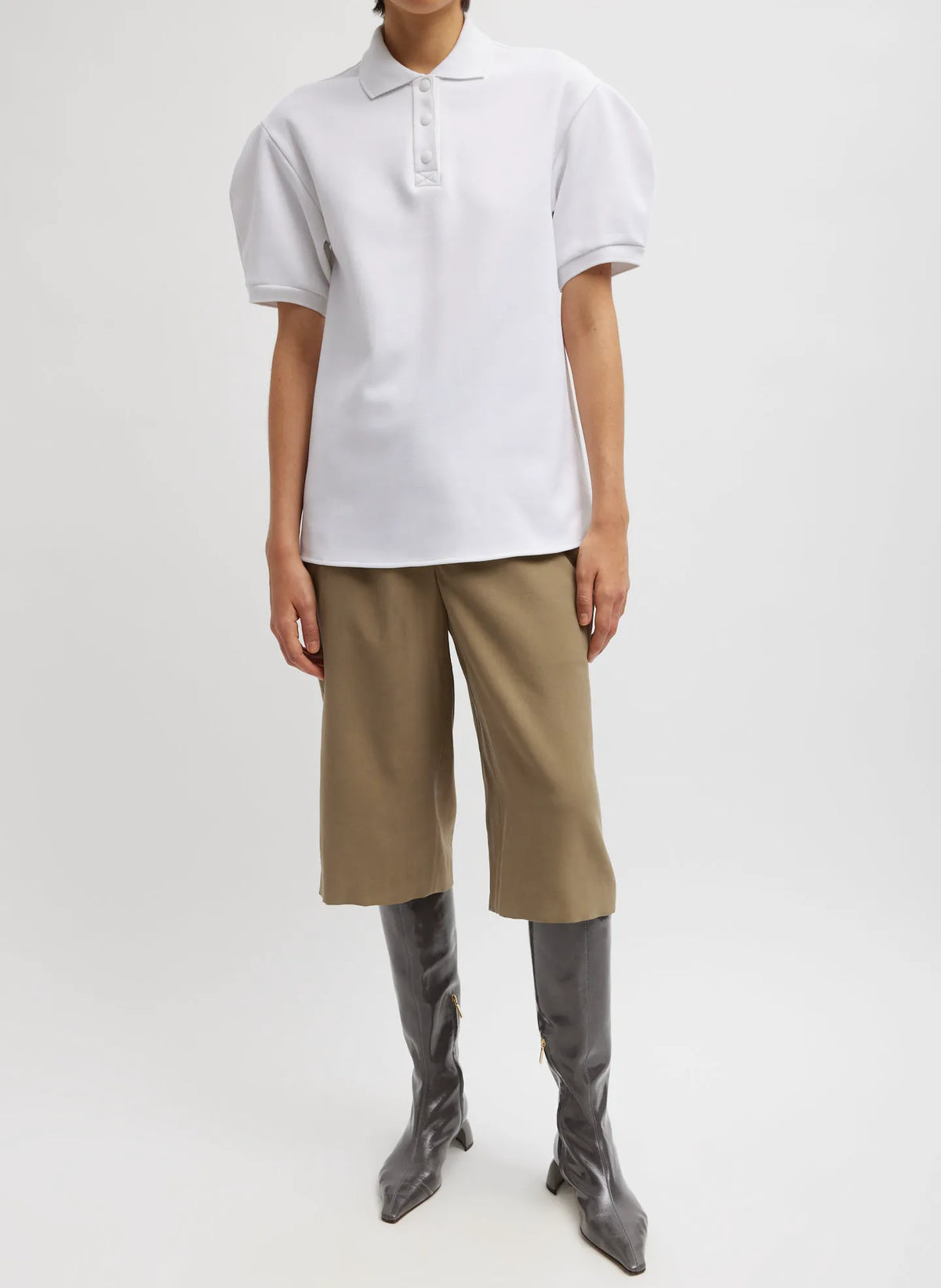 Luxe Pique Polo Shirt