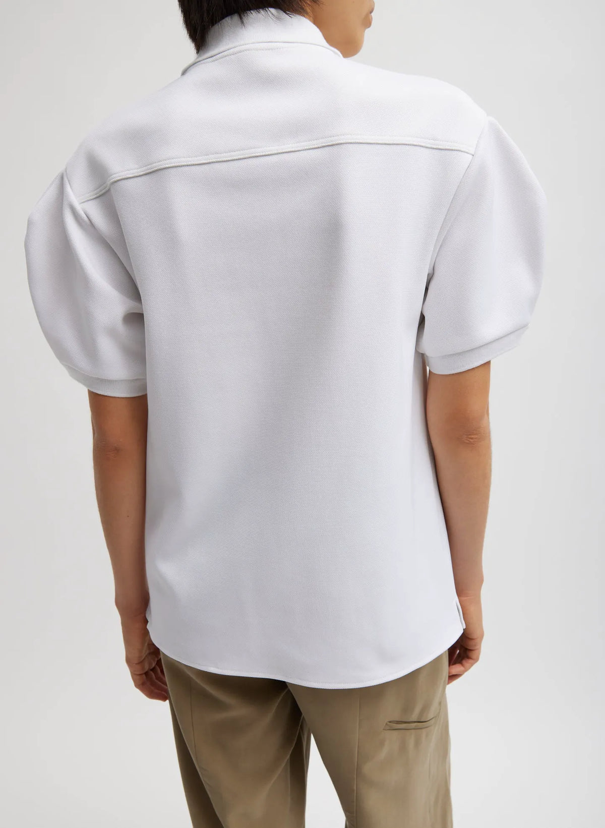 Luxe Pique Polo Shirt