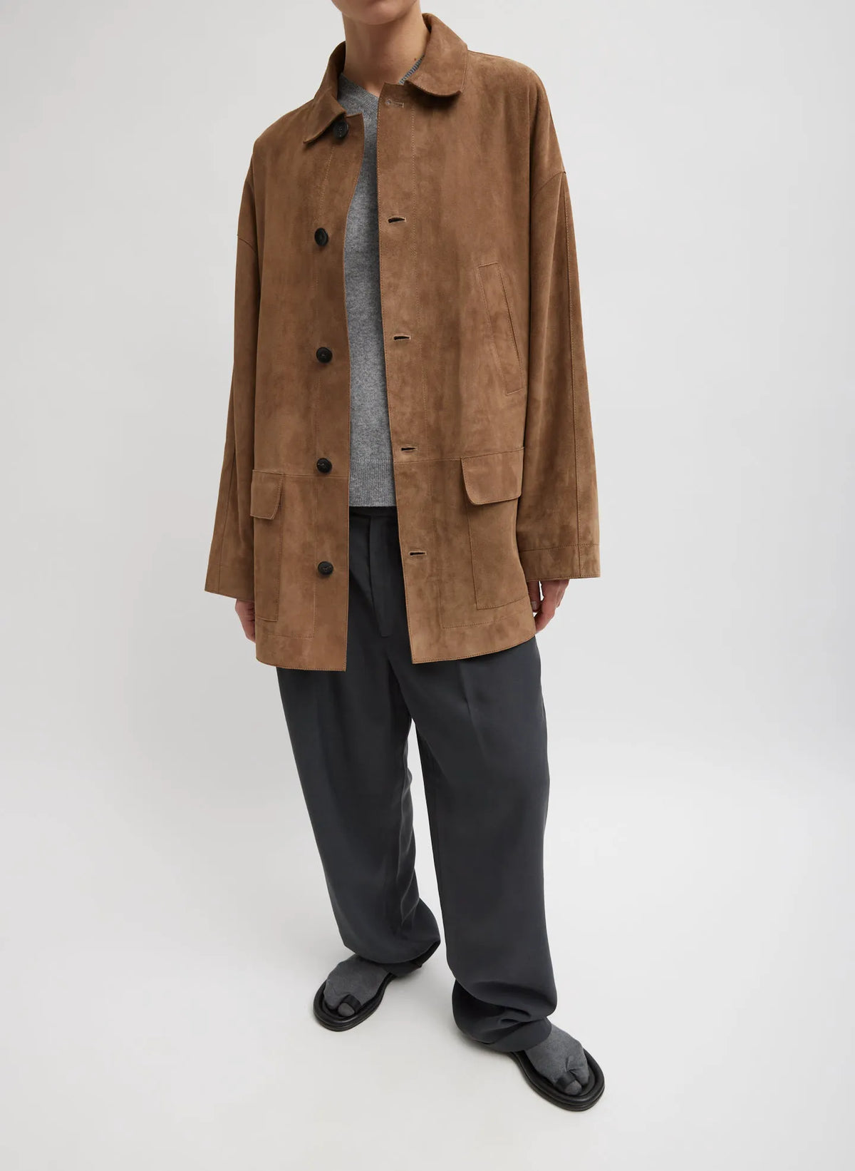 Suede Carcoat