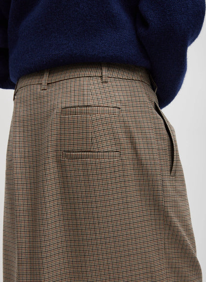 Thomas Menswear Check Wrap Culotte