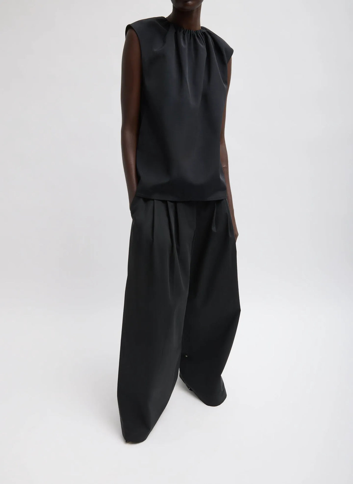 Bio Twill Triple Pleat Pant