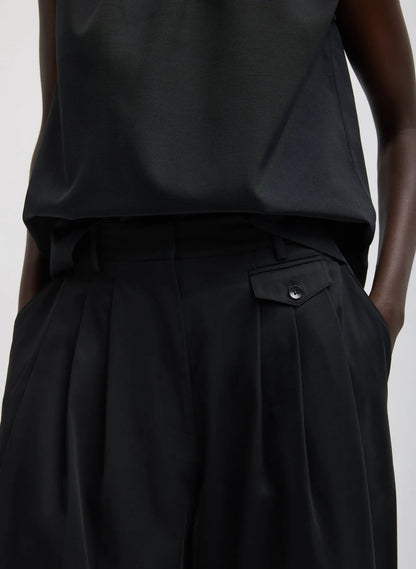 Bio Twill Triple Pleat Pant