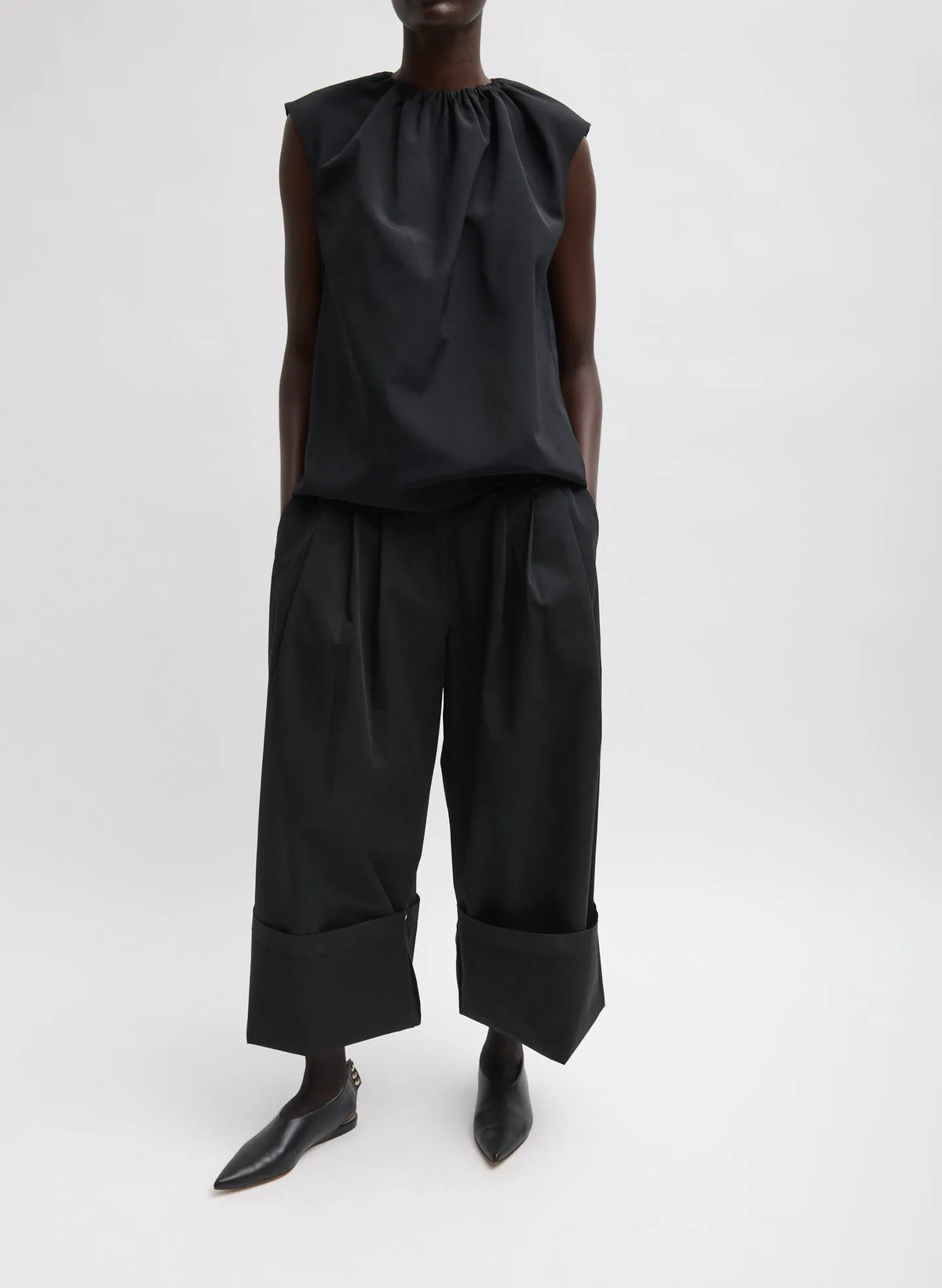 Bio Twill Triple Pleat Pant