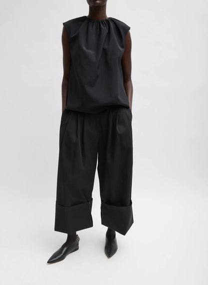 Bio Twill Triple Pleat Pant