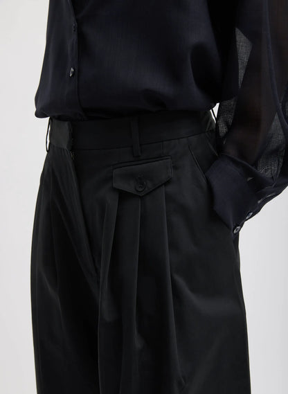 Bio Twill Triple Pleat Short