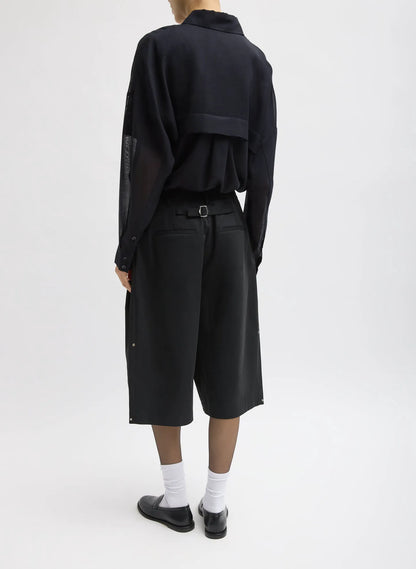 Bio Twill Triple Pleat Short