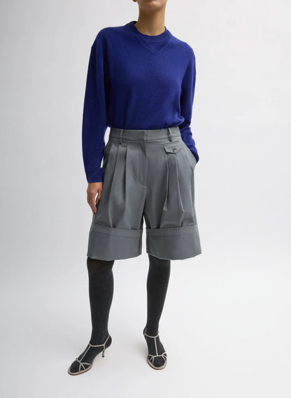 Bio Twill Triple Pleat Short