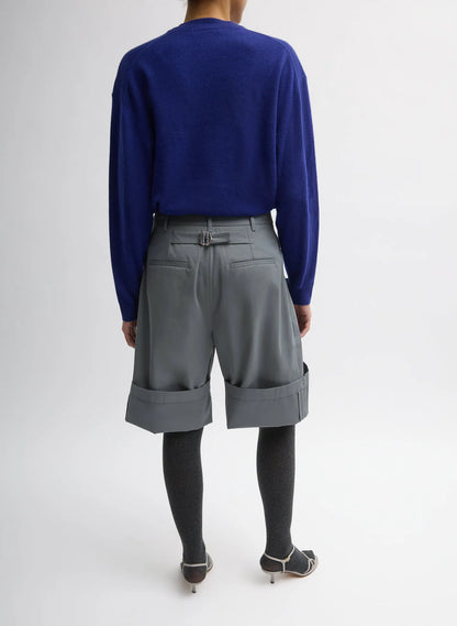 Bio Twill Triple Pleat Short