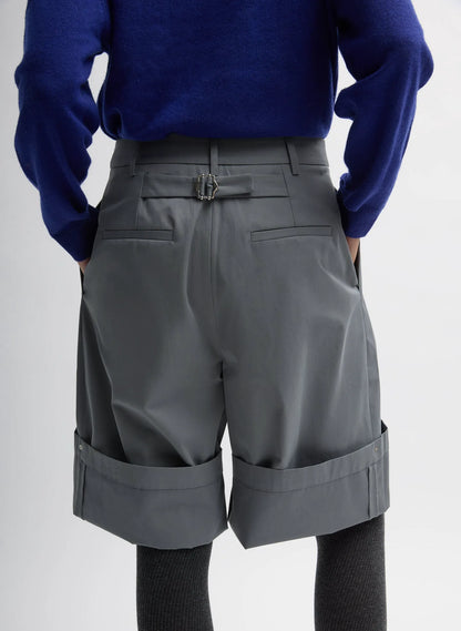 Bio Twill Triple Pleat Short