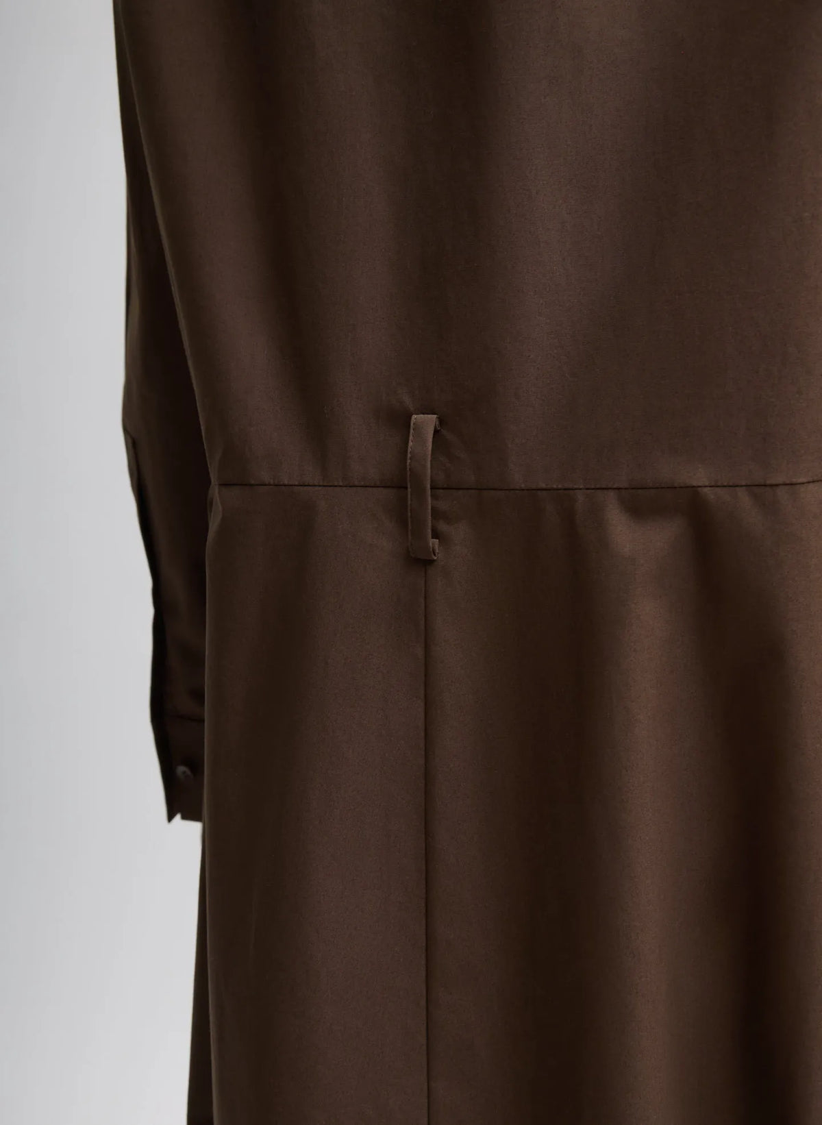 Compact Eco Poplin Balloon Dress