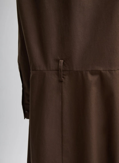 Compact Eco Poplin Balloon Dress