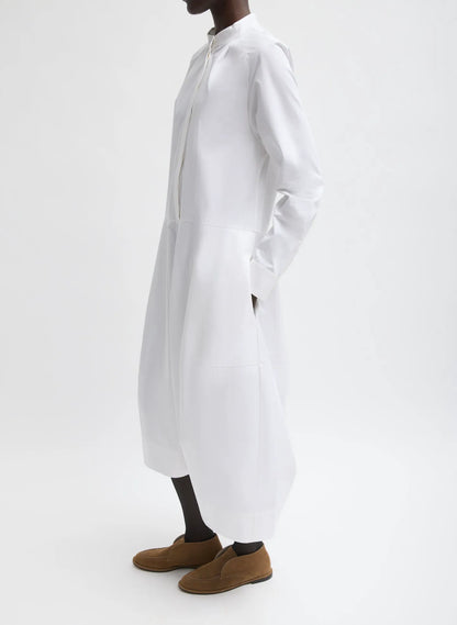 Compact Eco Poplin Balloon Dress