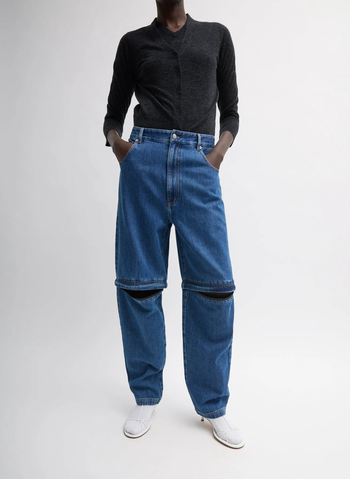 Lars Denim Convertible Zip Jean