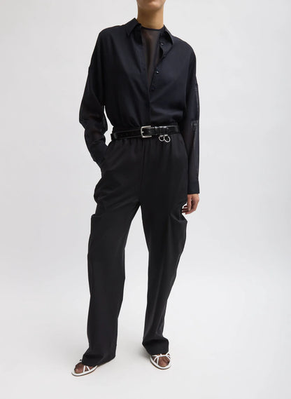 Compact Ultra Stretch Knit Sculpted Meir Pant