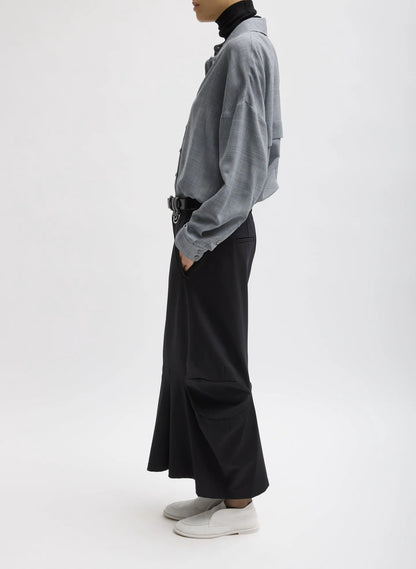 Compact Ultra Stretch Knit Sculpted Meir Trouser Skirt