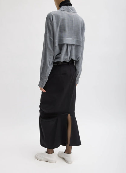 Compact Ultra Stretch Knit Sculpted Meir Trouser Skirt