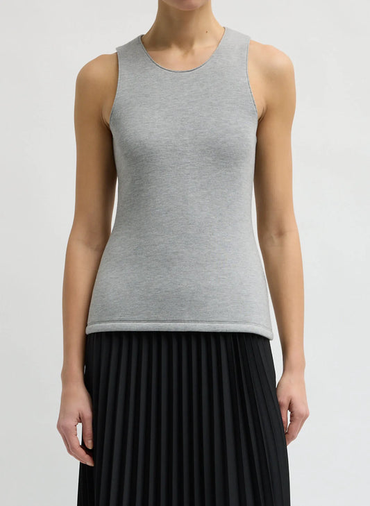 Bonded Viscose Racerback Tank Top