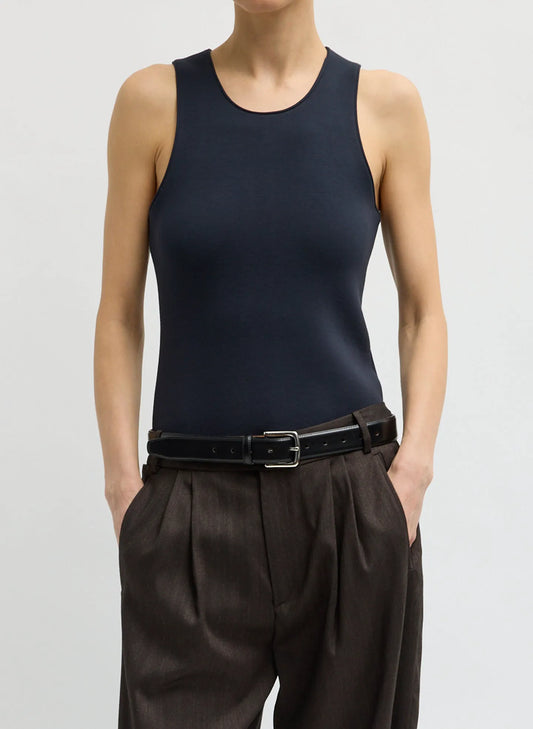Bonded Viscose Racerback Tank Top