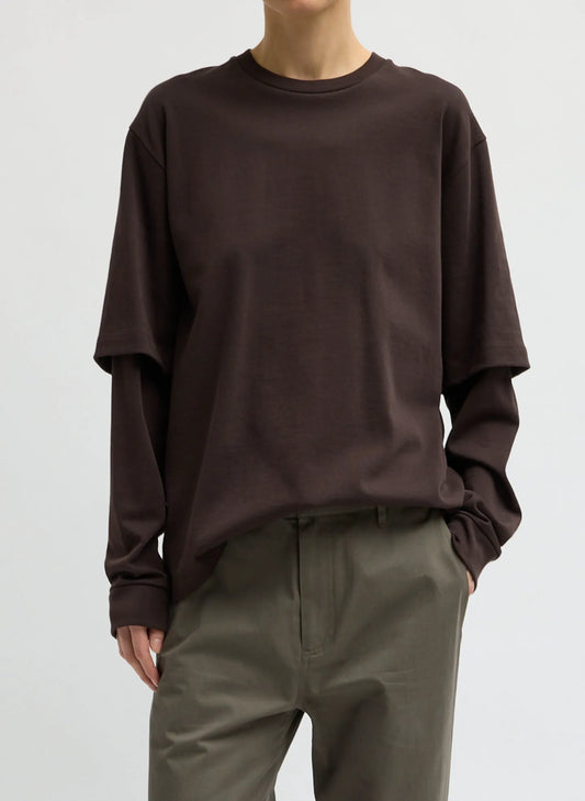 Perfect Unisex Double Layer Long Sleeve T-Shirt