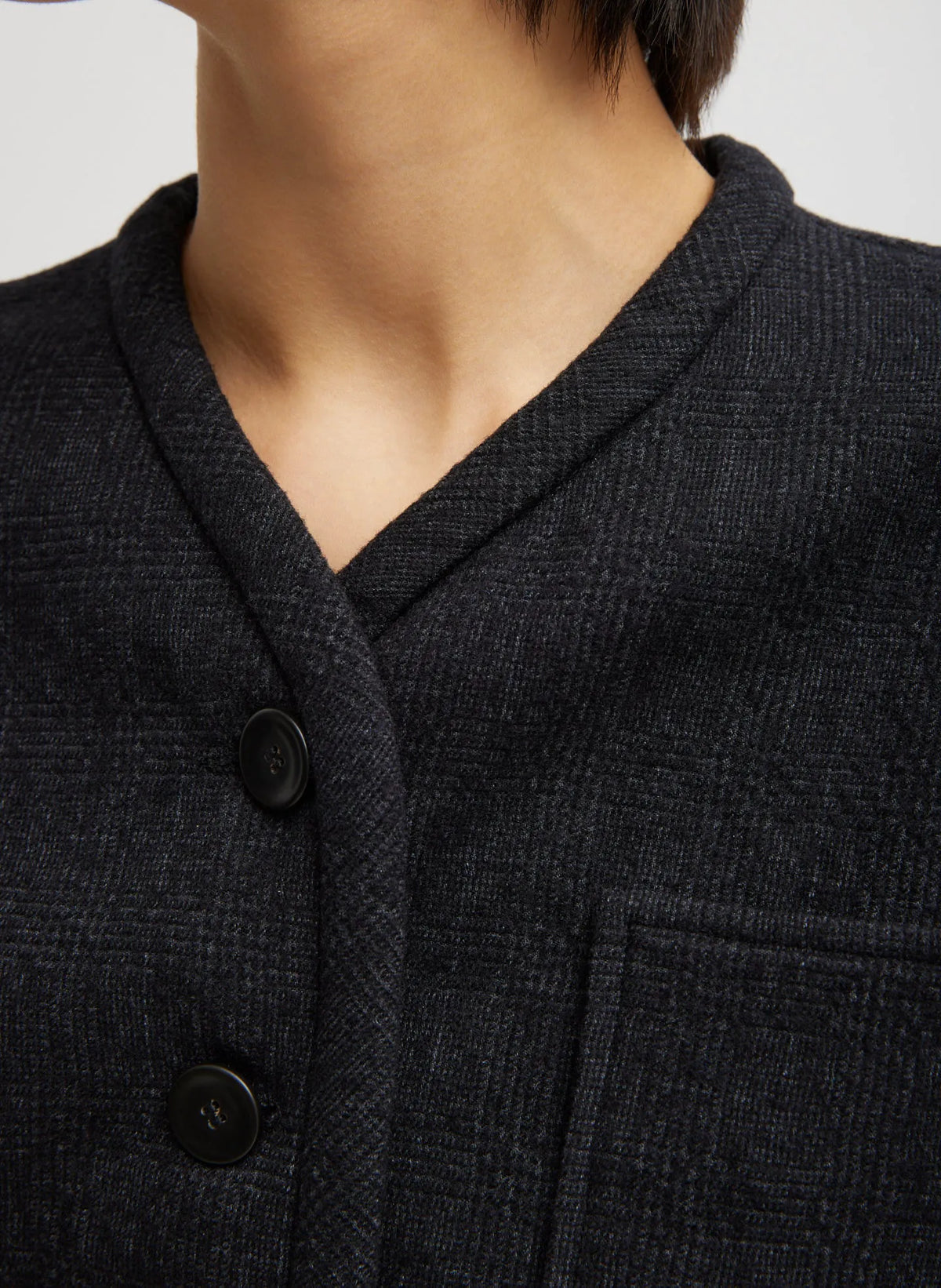 Kian Glenplaid Blousant Vest