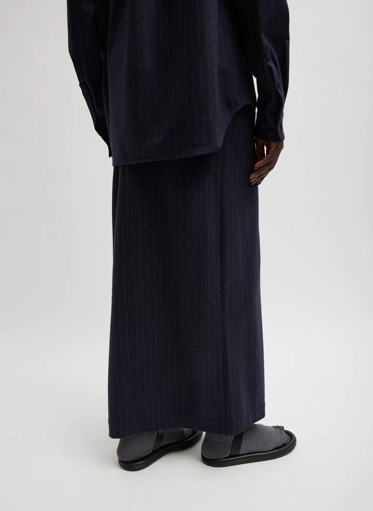 Newton Stripe Maxi Pencil Skirt