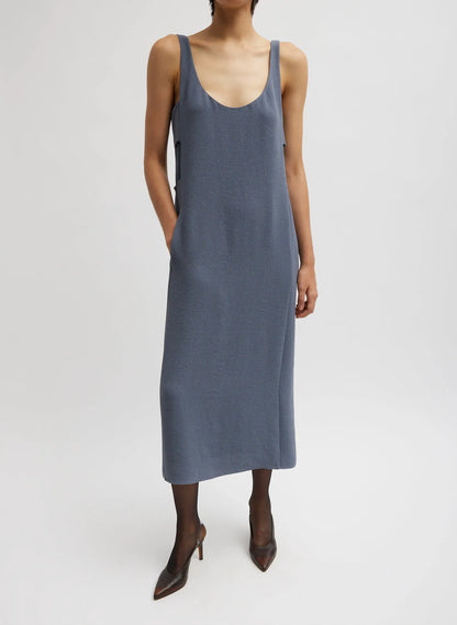 Pebble Sable Paneled Tank Dress