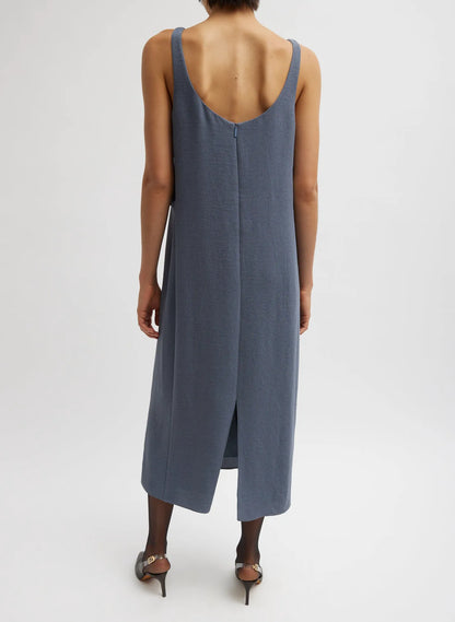 Pebble Sable Paneled Tank Dress