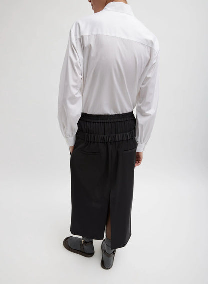 Recycled Tropical Wool Boxer Skirt