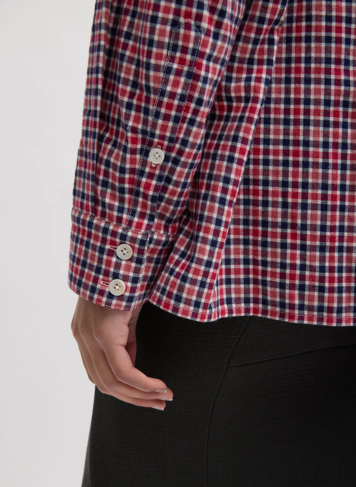 Flannel Menswear Shirting Oversized Shirt