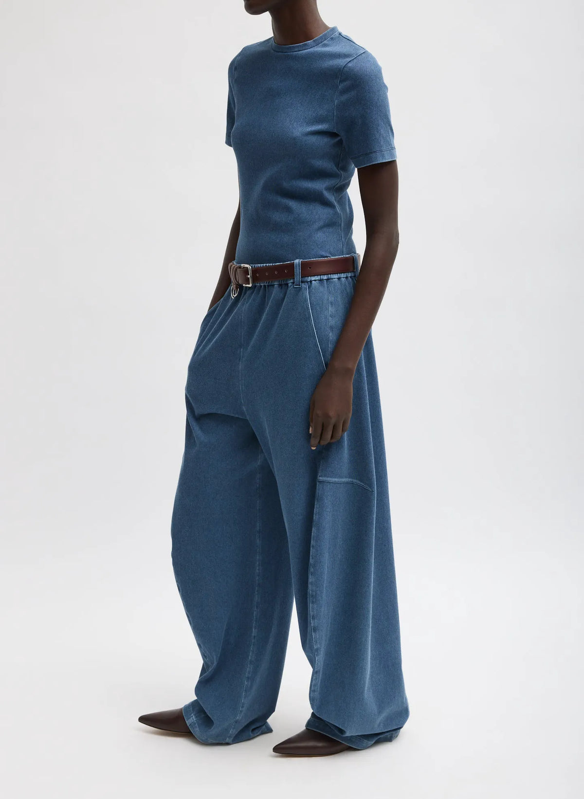 Stretch Denim Baby T-Shirt