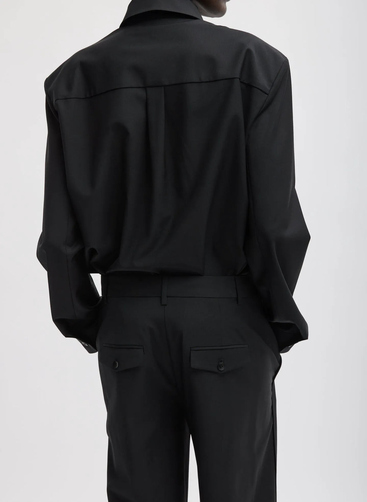 Recycled Tropical Wool Detached Shirt