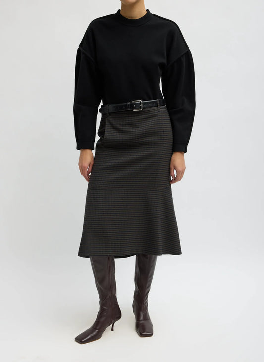 Cedric Suiting Detached Zipper Skirt