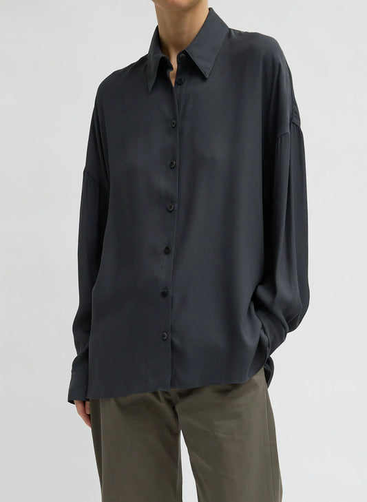 Feather Weight Eco Crepe Oversized Shirt