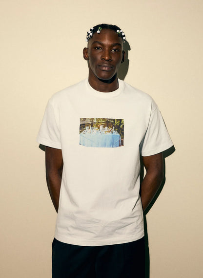 Tibi Creative Lab Supper Print T-Shirt