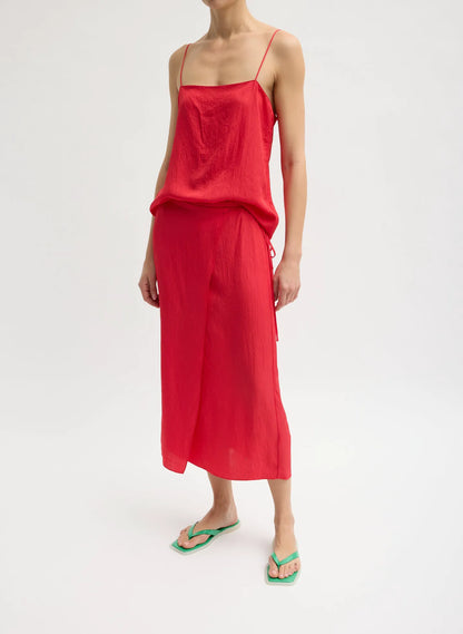 Summer Slip Wrap Skirt
