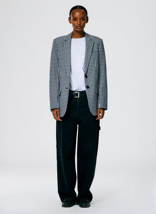 Gingham Suiting Men's Blazer