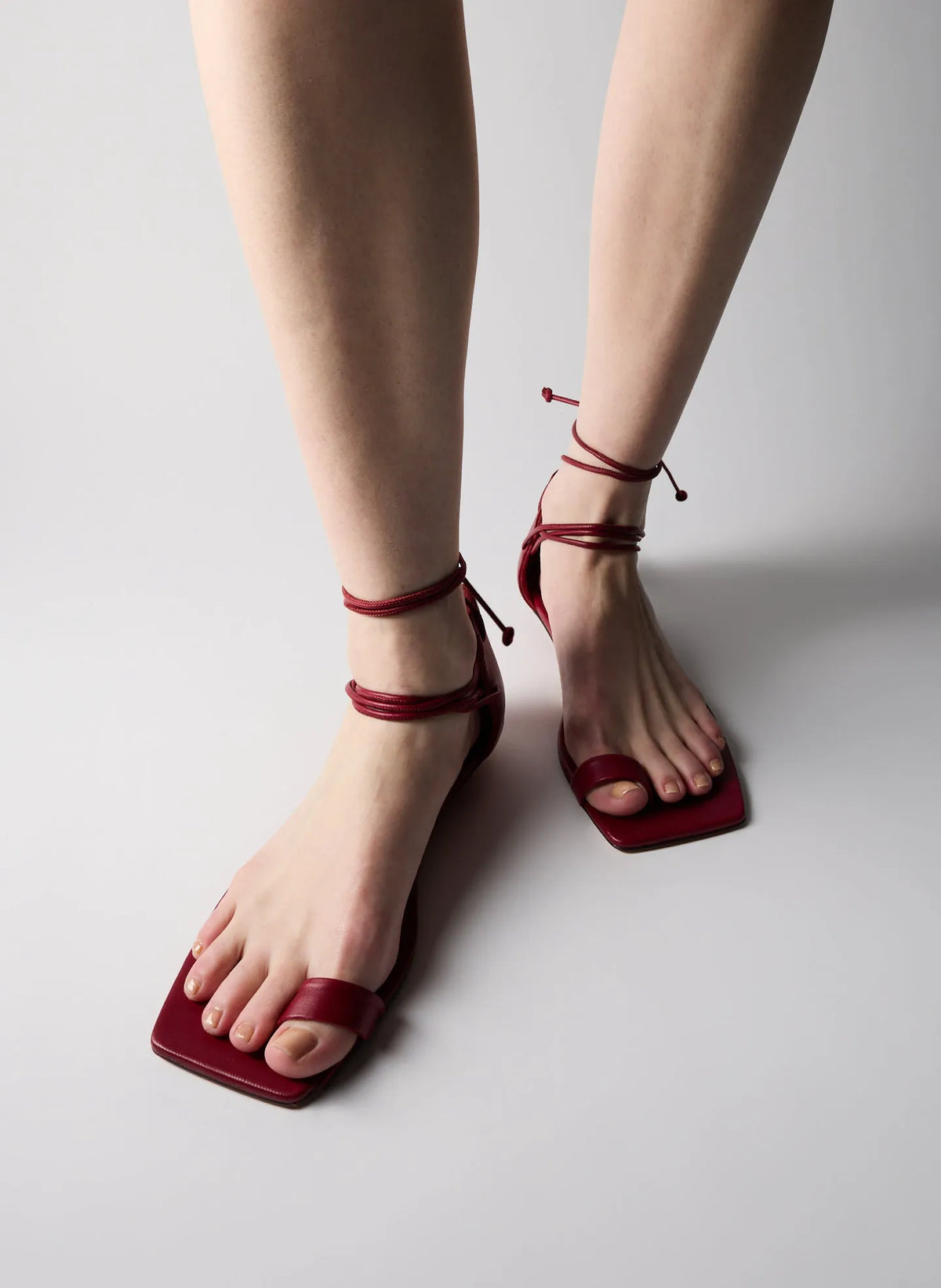 Ali Lace-Up Short Sandal