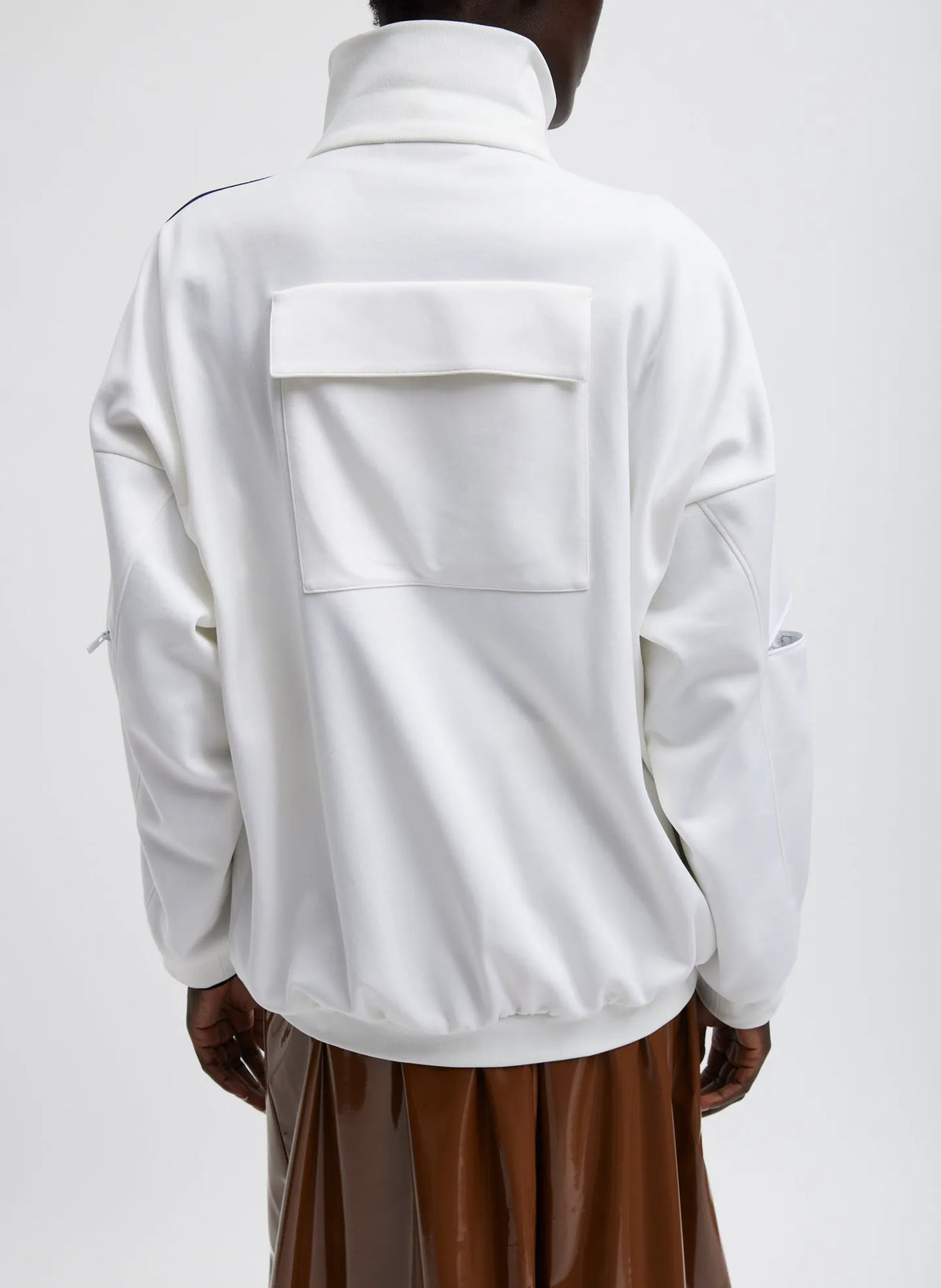 Active Knit Zipper Detailed Track Jacket