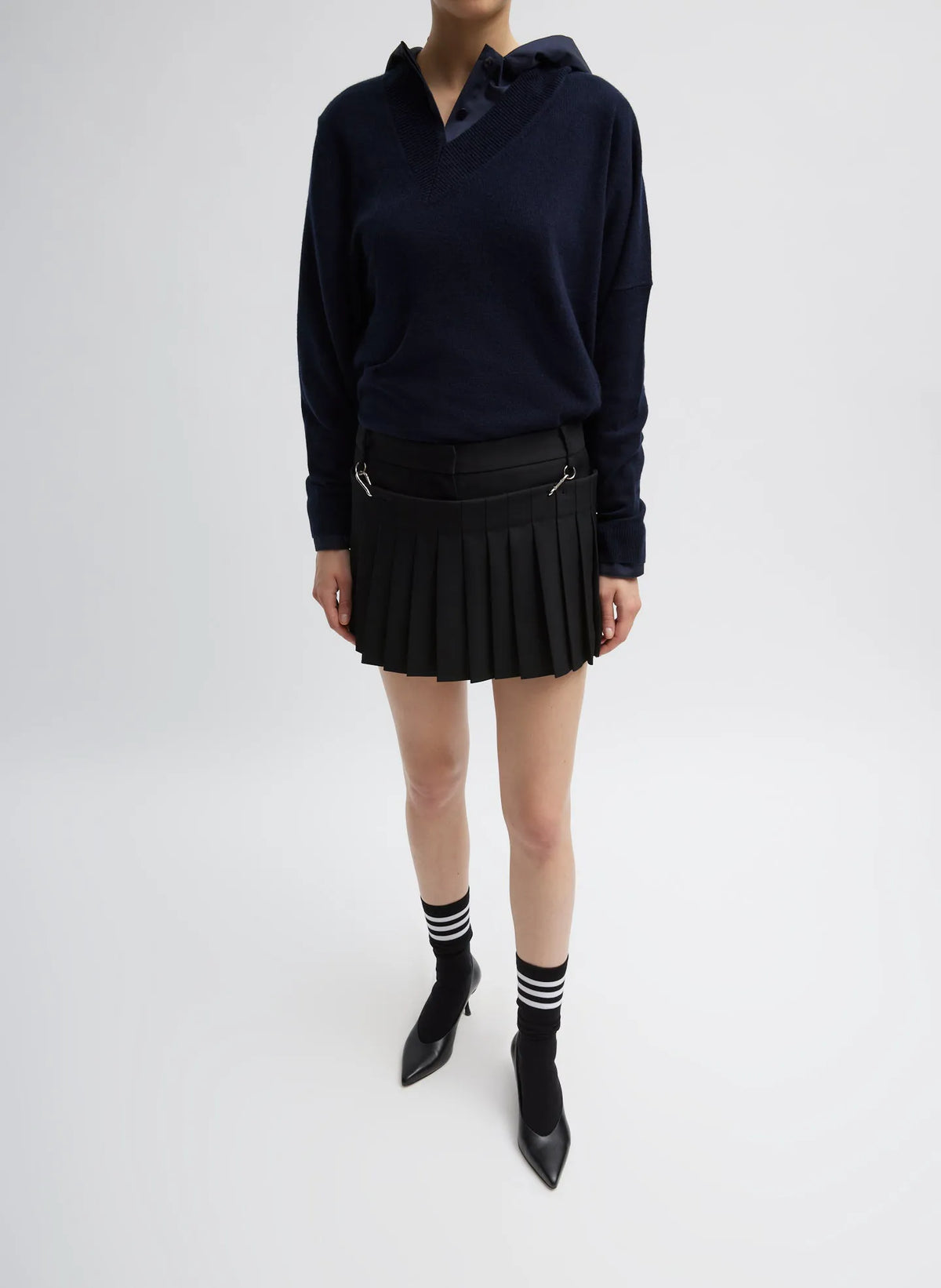 Grain De Poudre Convertible Pleated Short
