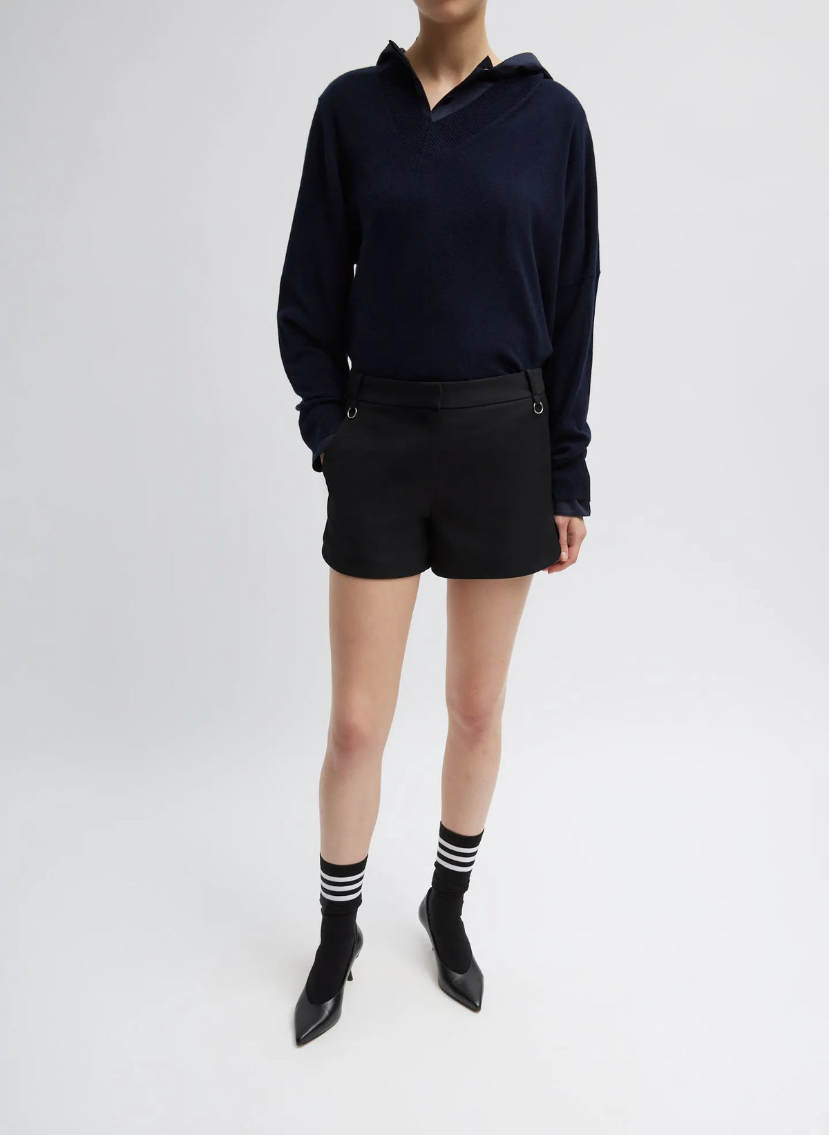 Grain De Poudre Convertible Pleated Short