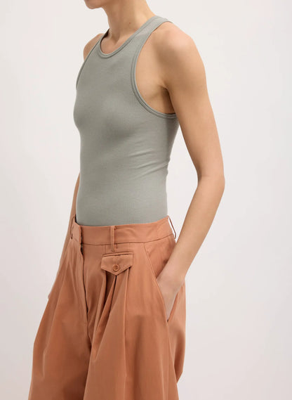 Bio Twill Triple Pleat Pant