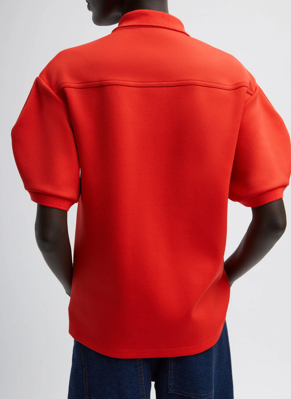Luxe Pique Polo Shirt